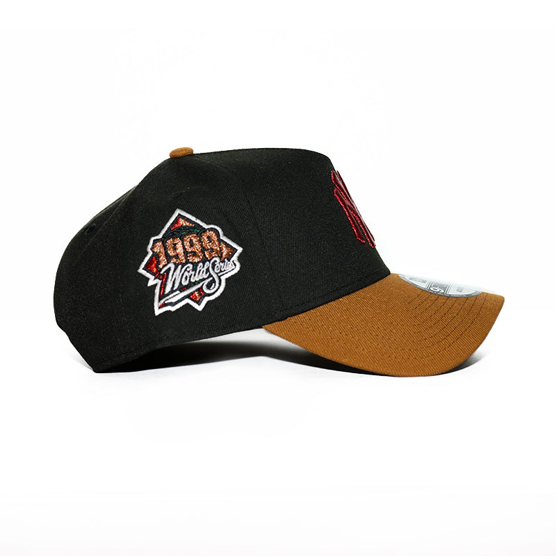 New York Yankees Cap Black and Brown