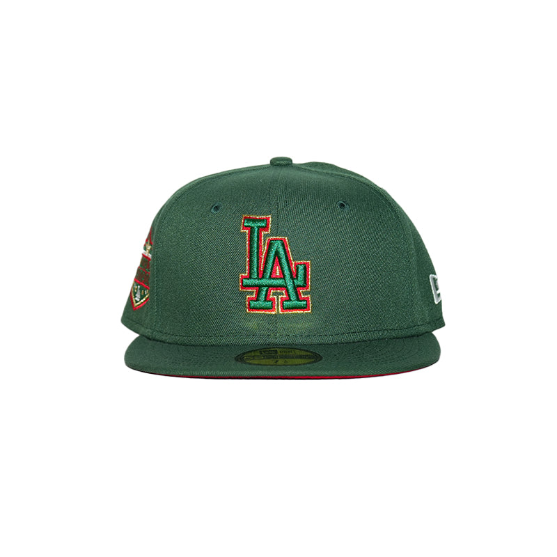 LA Green New Era Cap 7 1/8