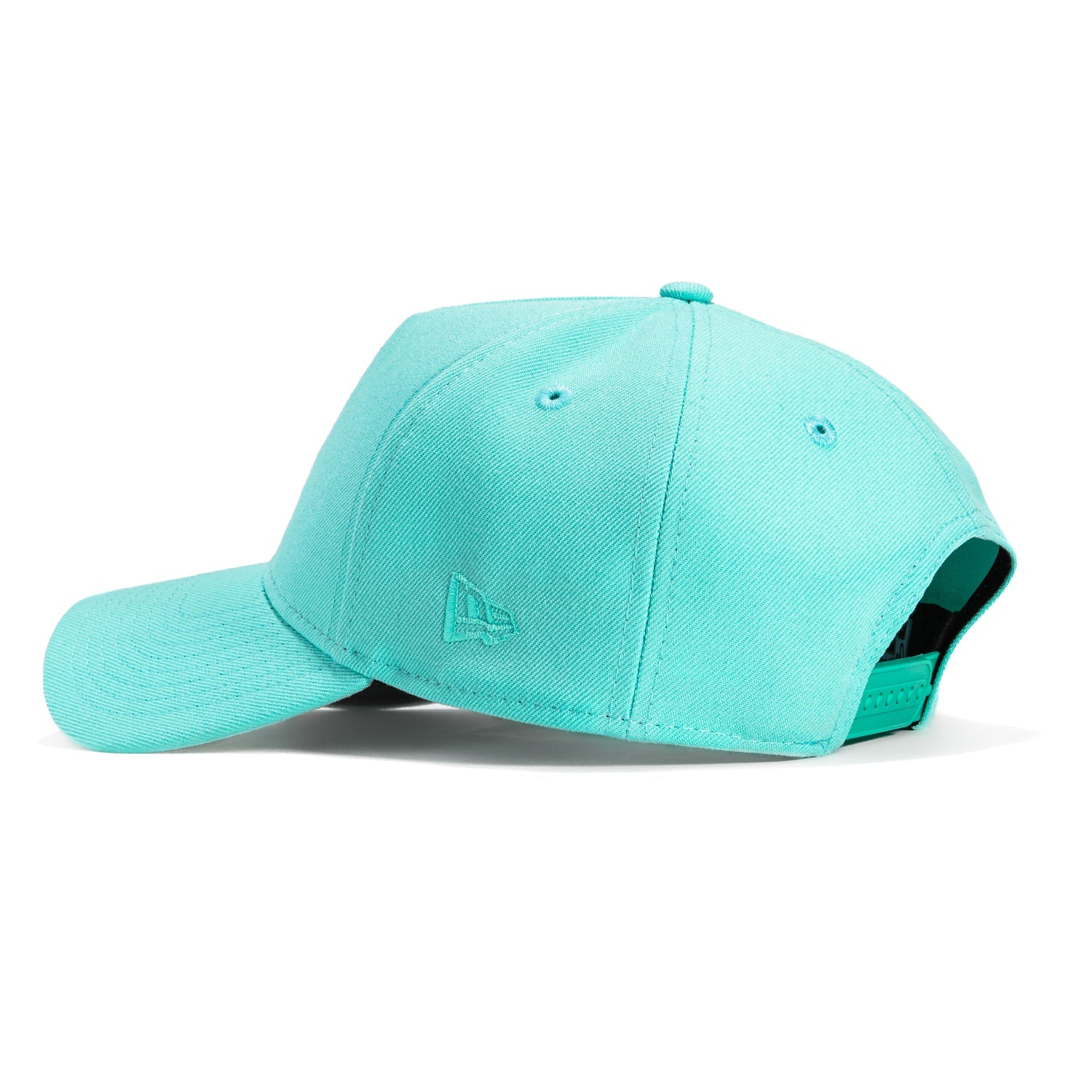 NEW ERA 9FORTY A-FRAME BLUE TINT LOS ANGELES DODGERS 50TH ANNIVERSARY STADIUM PATCH SNAPBACK HAT - MINT
