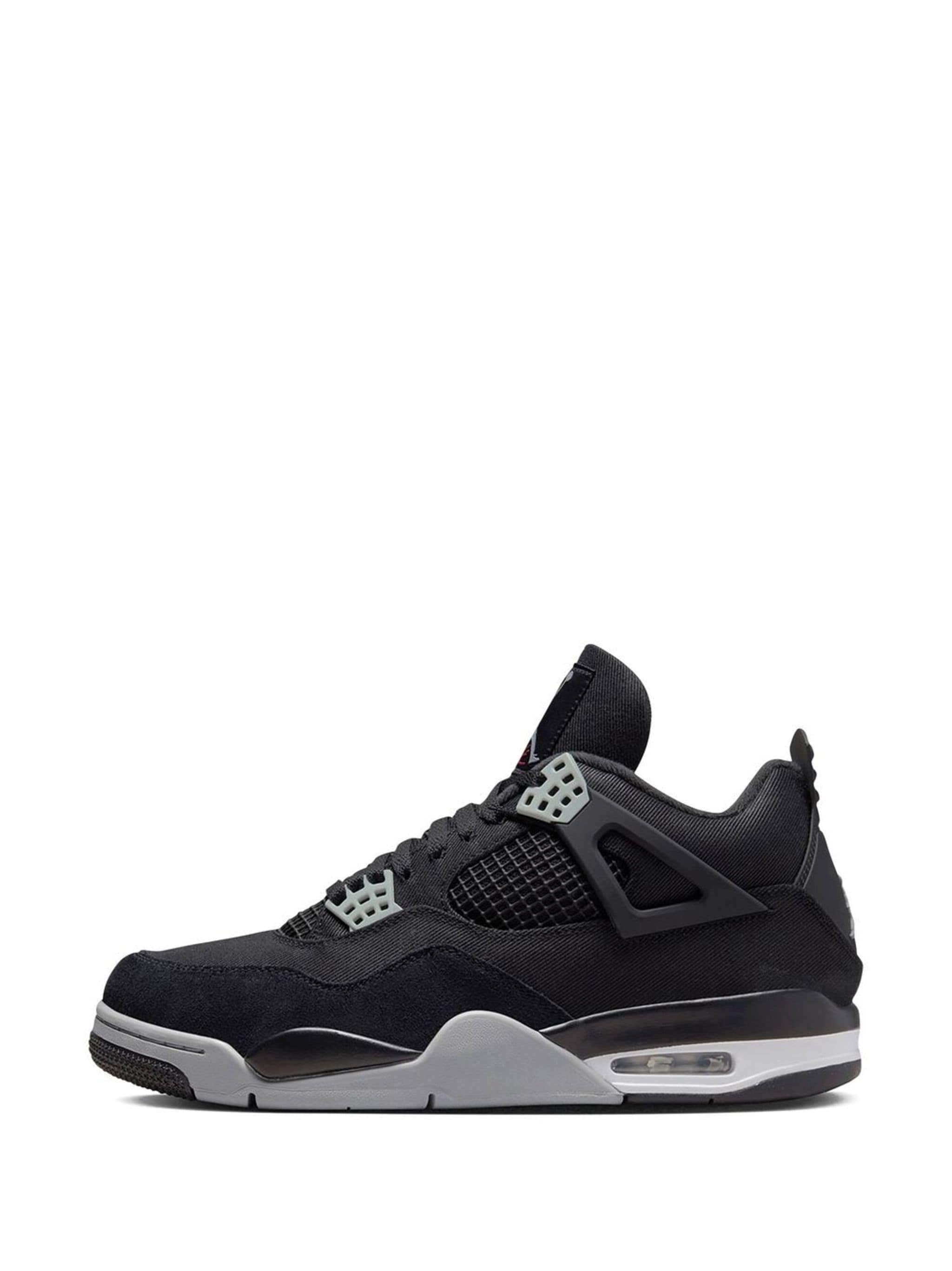 Air Jordan 4 Black Canvas