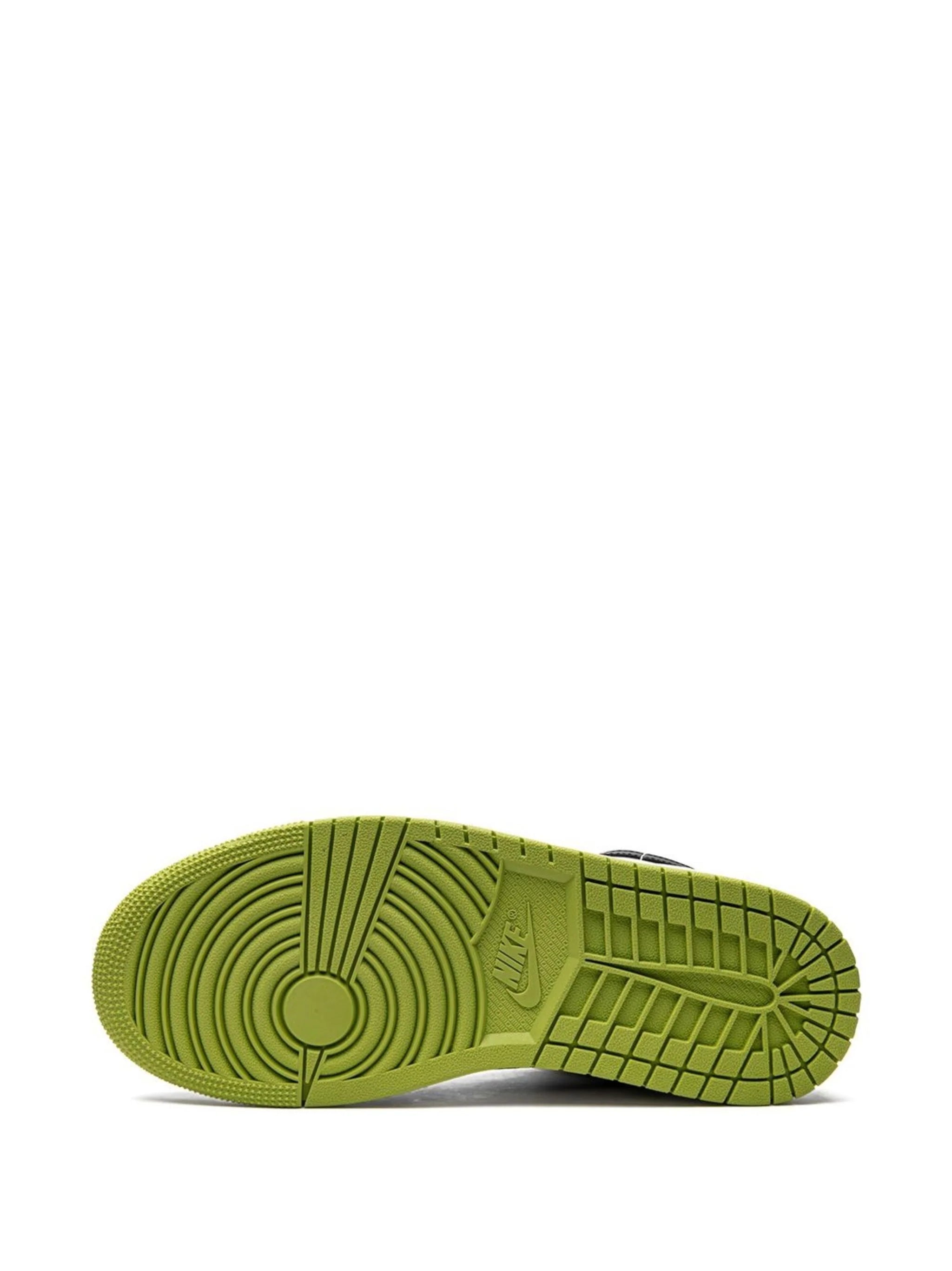 Air Jordan 1 Low Snakeskin Vivid Green