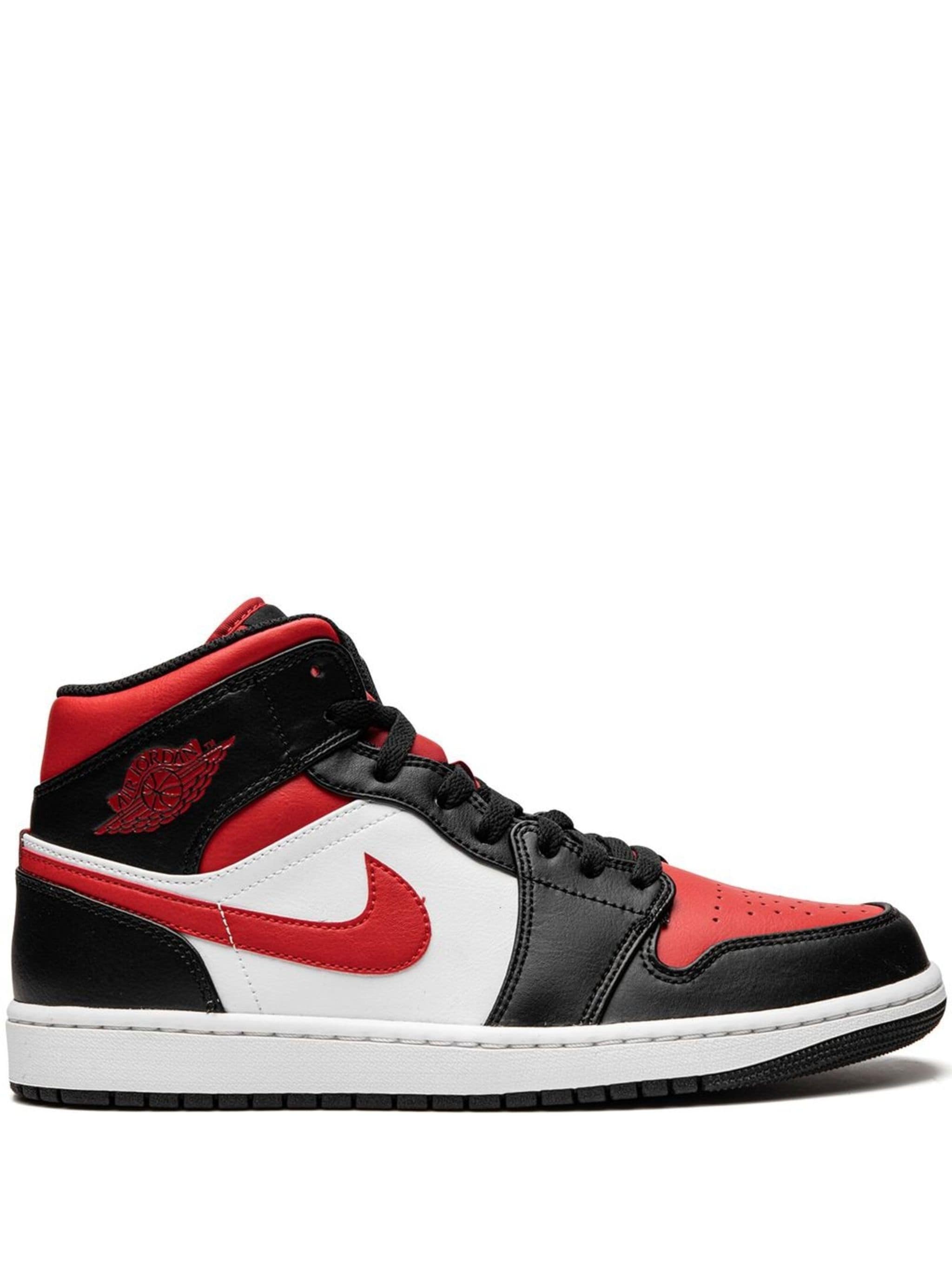 Air Jordan 1 Mid "Bred Toe" (GS)
