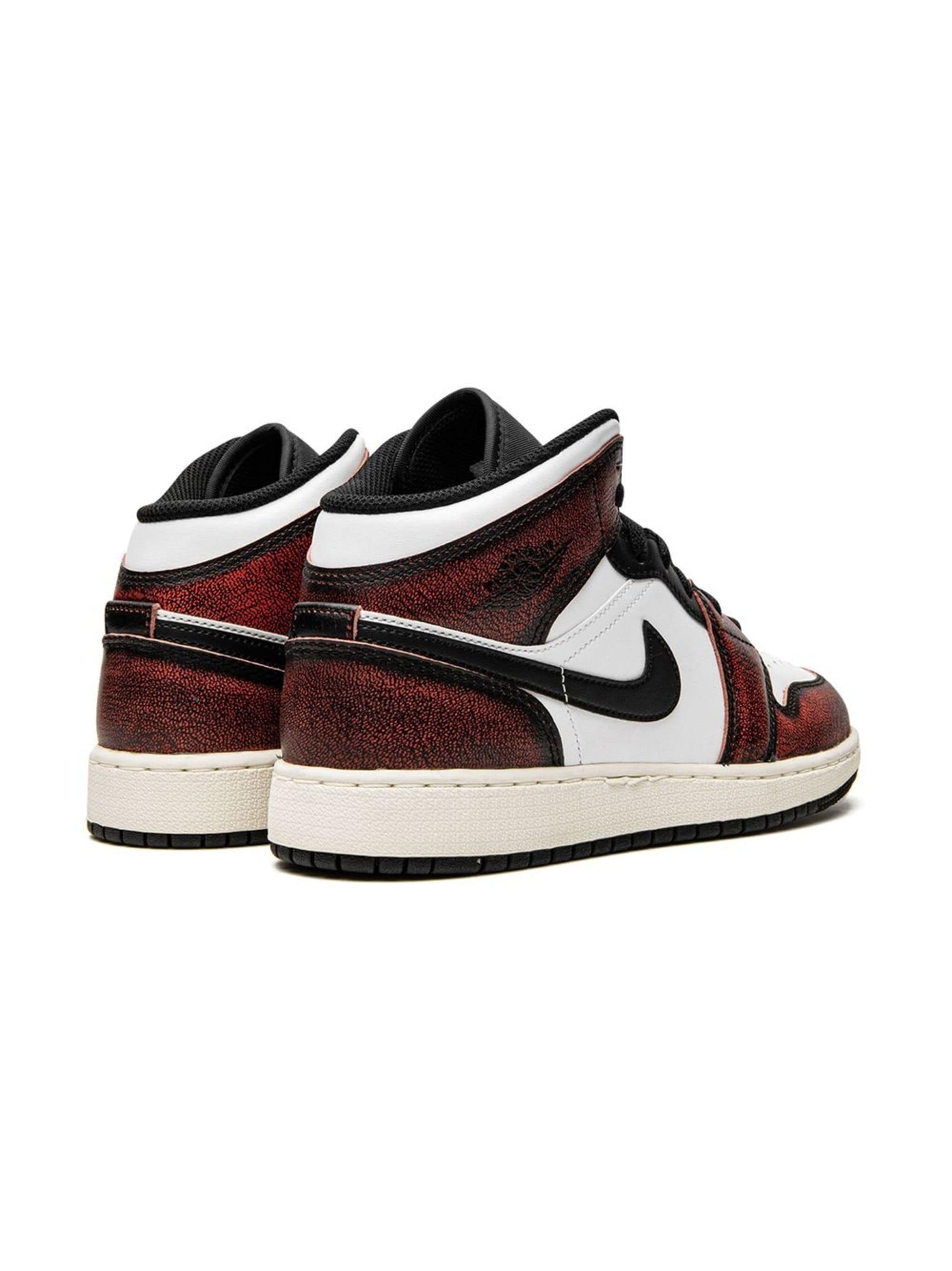 Jordan 1 Mid Wear-Away Chicago