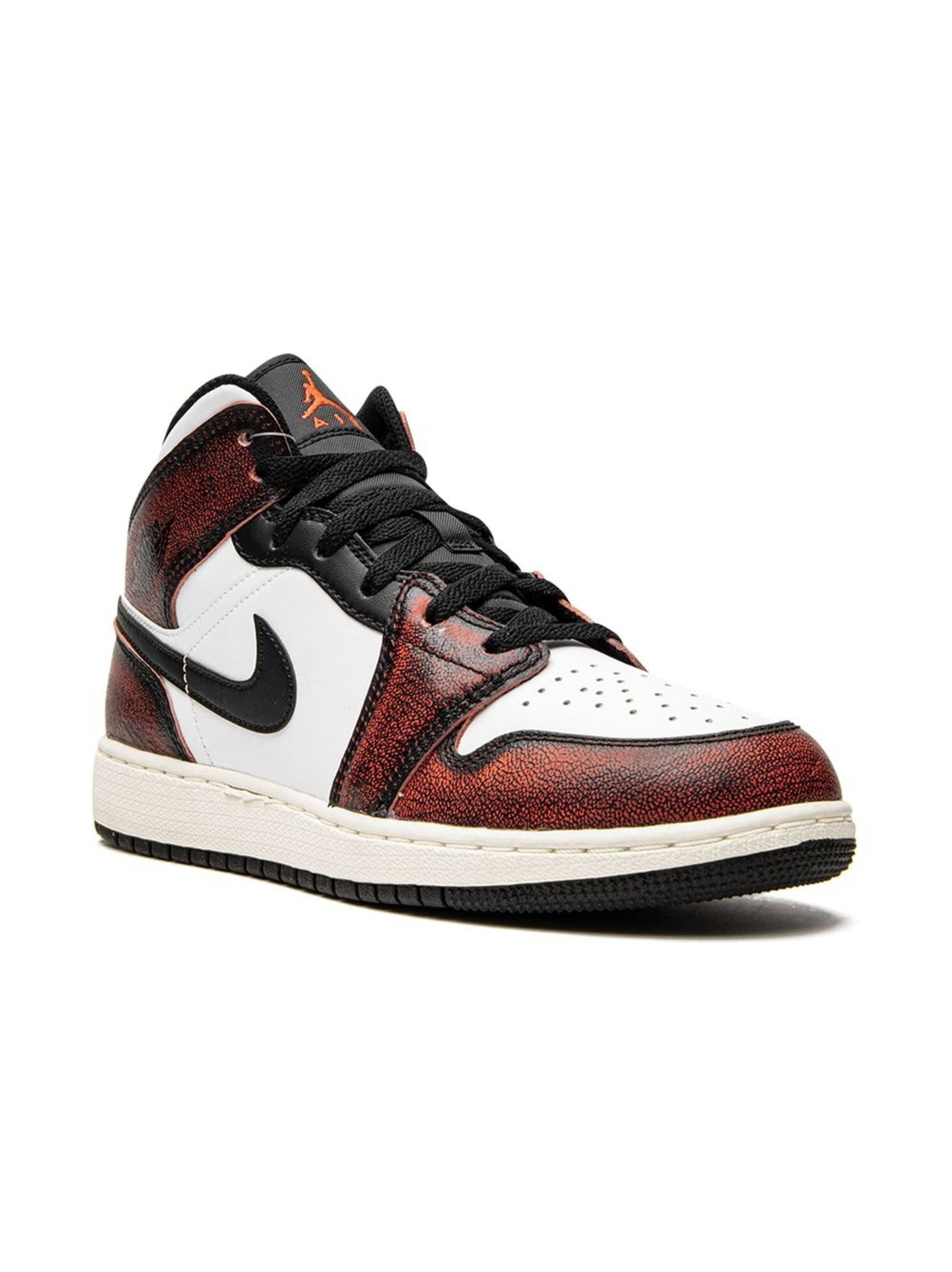 Jordan 1 Mid Wear-Away Chicago