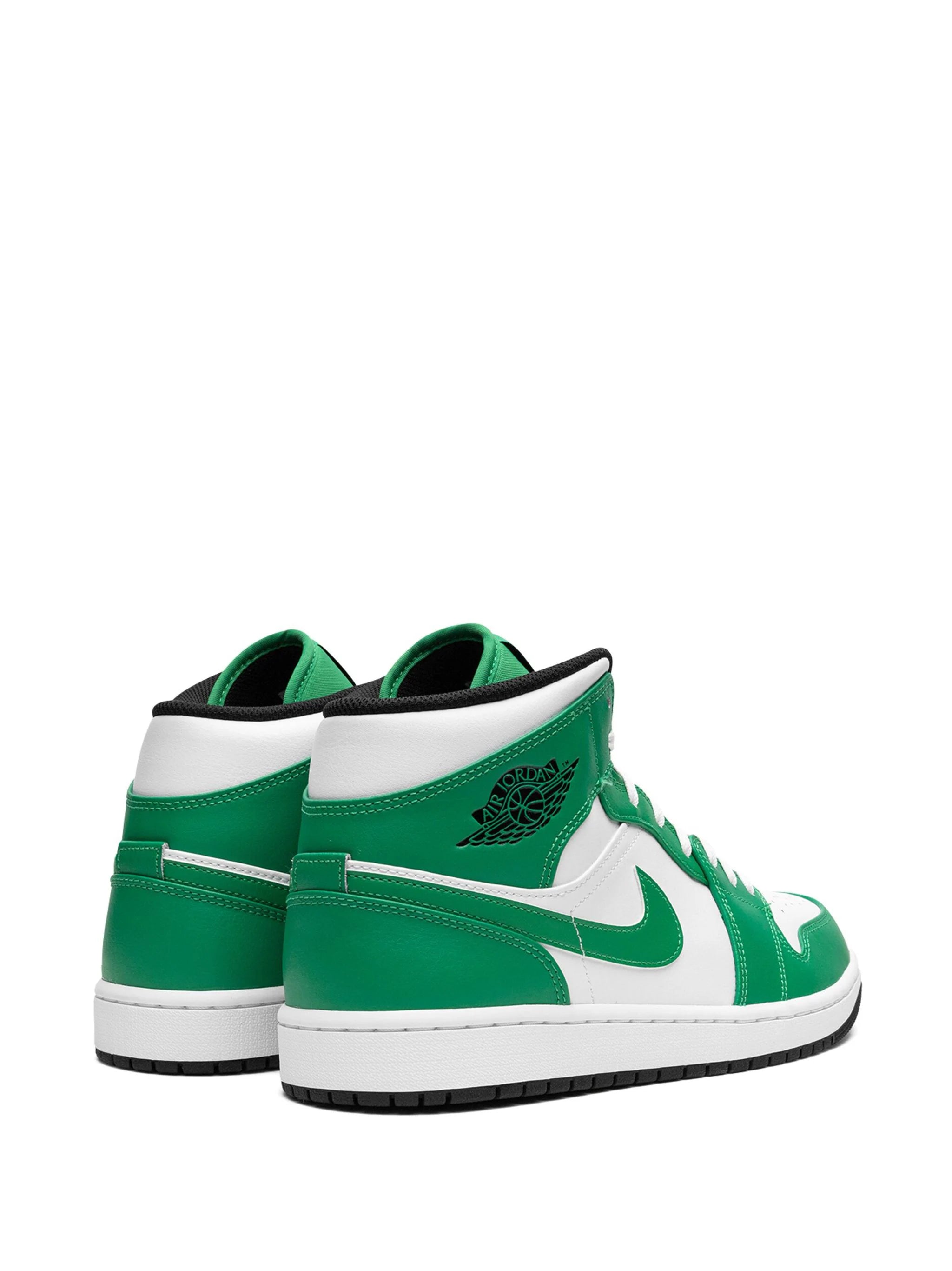 Air Jordan 1 Mid Lucky Green