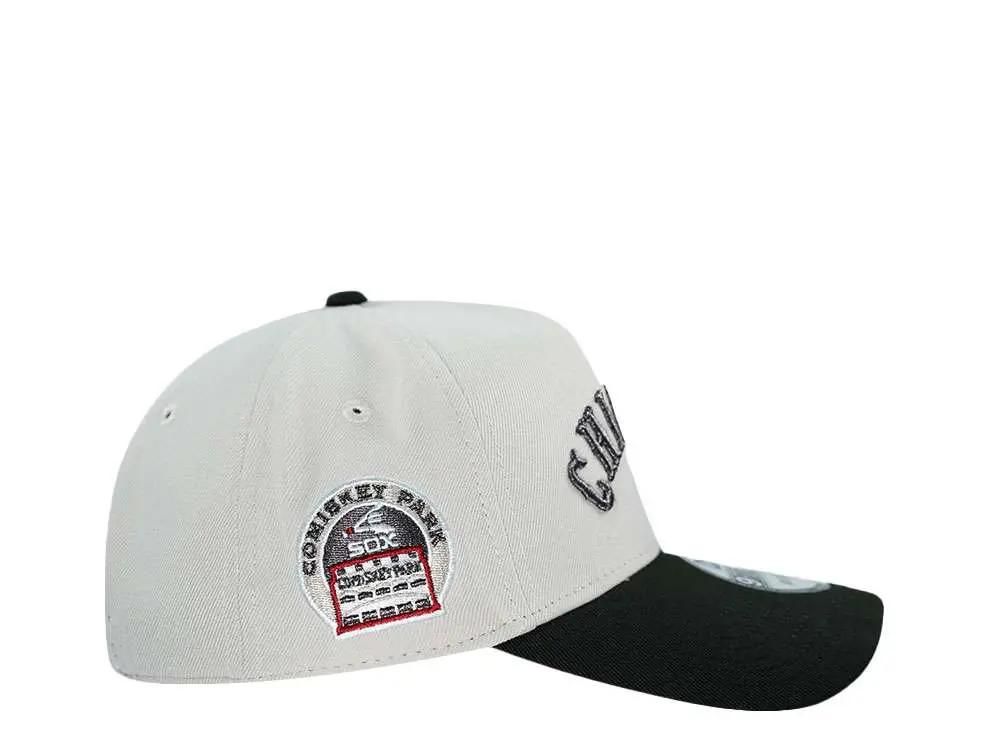 CHICAGO WHITE SOX COMISKEY PARK STONE TWO TONE EDITION 9FORTY A FRAME SNAPBACK