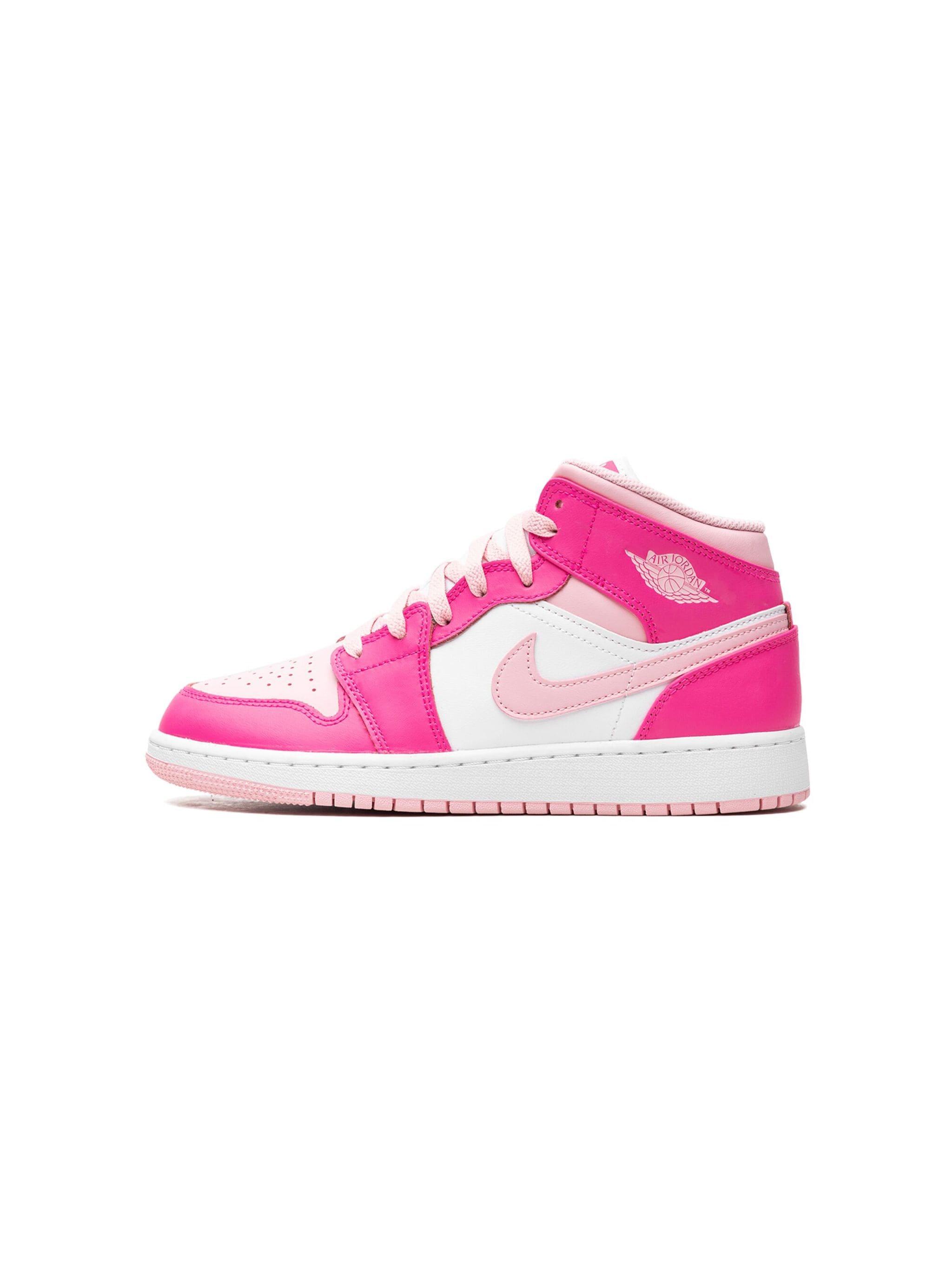 Air Jordan 1 Mid Fierce Pink