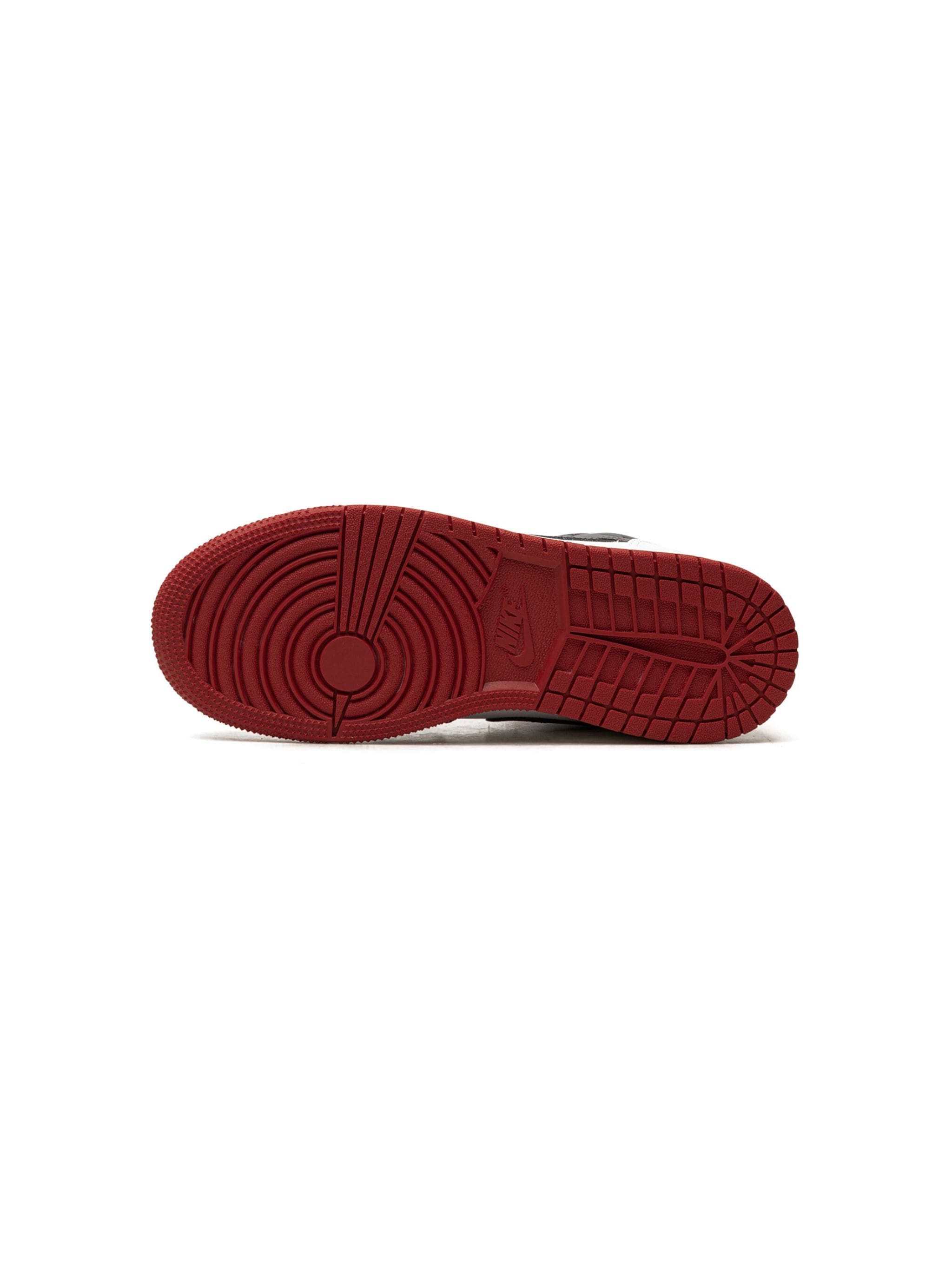 Air Jordan 1 Mid White / Gym Red (GS)