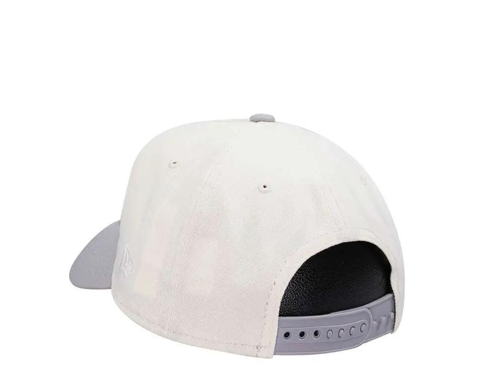 BOSTON RED SOX 90TH ANNIVERSARY CHROME METALLIC TWO TONE EDITION 9FORTY A FRAME SNAPBACK