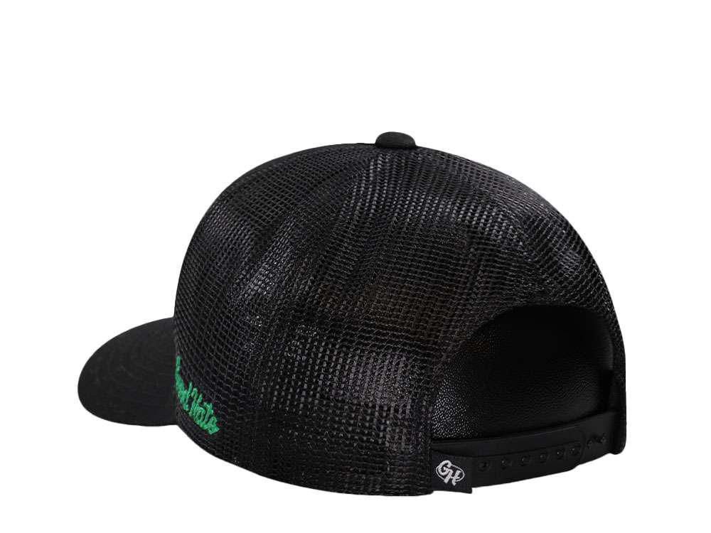 GOOD HATS 420 BLACK TRUCKER EDITION SNAPBACK