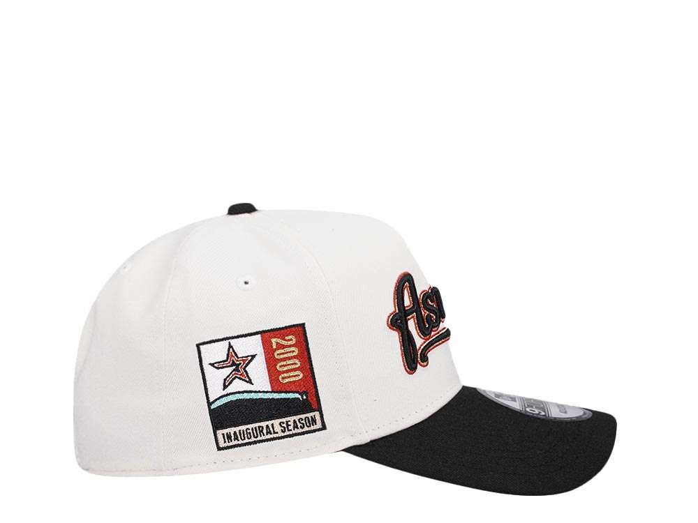 NEW ERA HOUSTON ASTROS INAUGURAL SEASON 2000 CLASSIC TWO TONE EDITION 9FORTY A FRAME SNAPBACK GORRA
