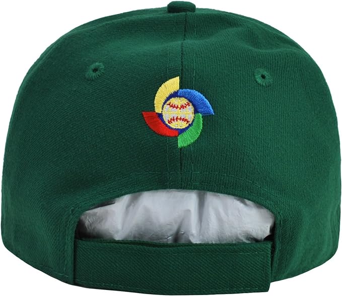 New Era 9Forty Men's Adjustable Hat World Baseball Classic Mexico Green Cap