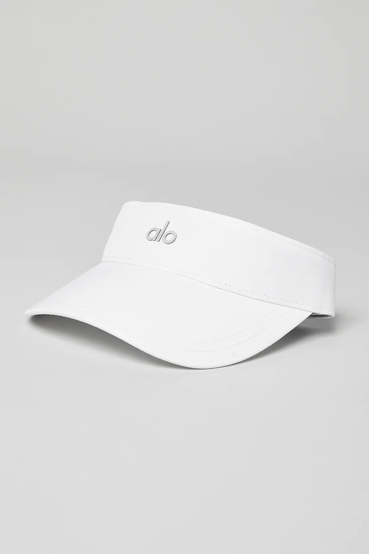 Visor Blanco Alo Yoga
