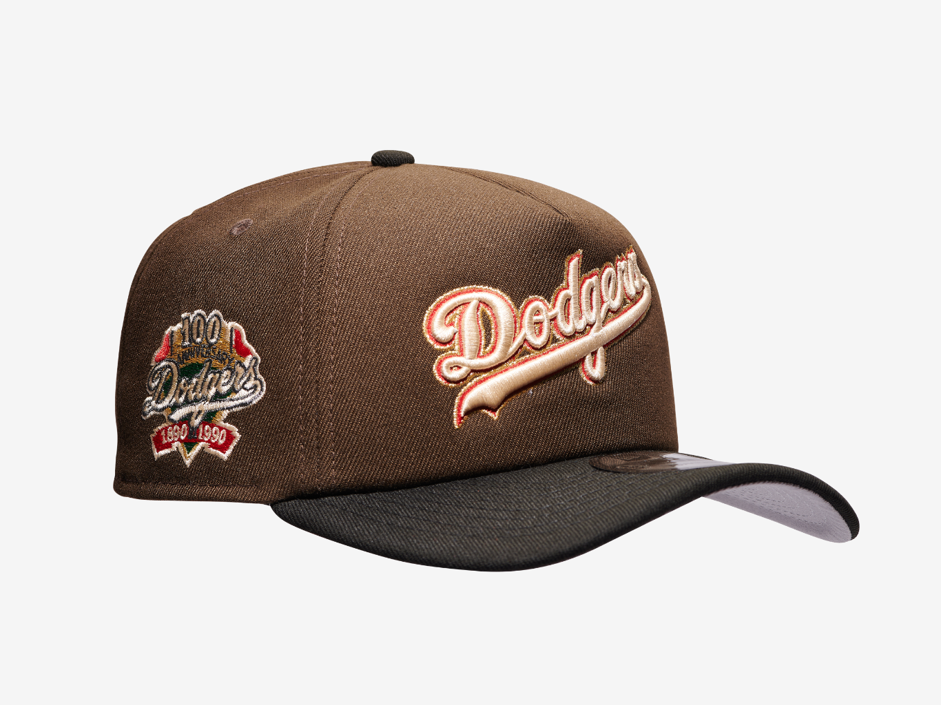 New Era Dodgers Foam 100th Anniversary 940 A Frame Cap