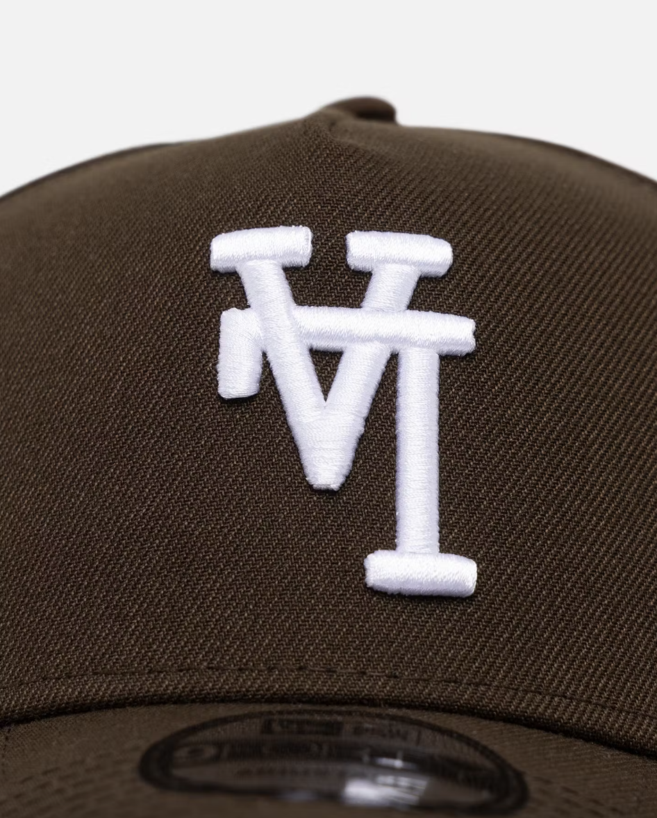 Los Angeles Dodgers 'Upside Down LA Logo' 9FORTY A-Frame Snapback