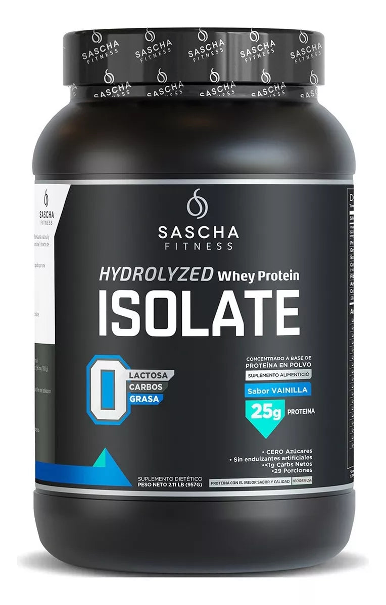 Sascha Fitness Proteína En Polvo Sabor Vainilla