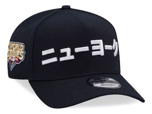 NEW ERA NEW YORK YANKEES WORLD SERIES 2009 NAVY 9FORTY A FRAME SNAPBACK