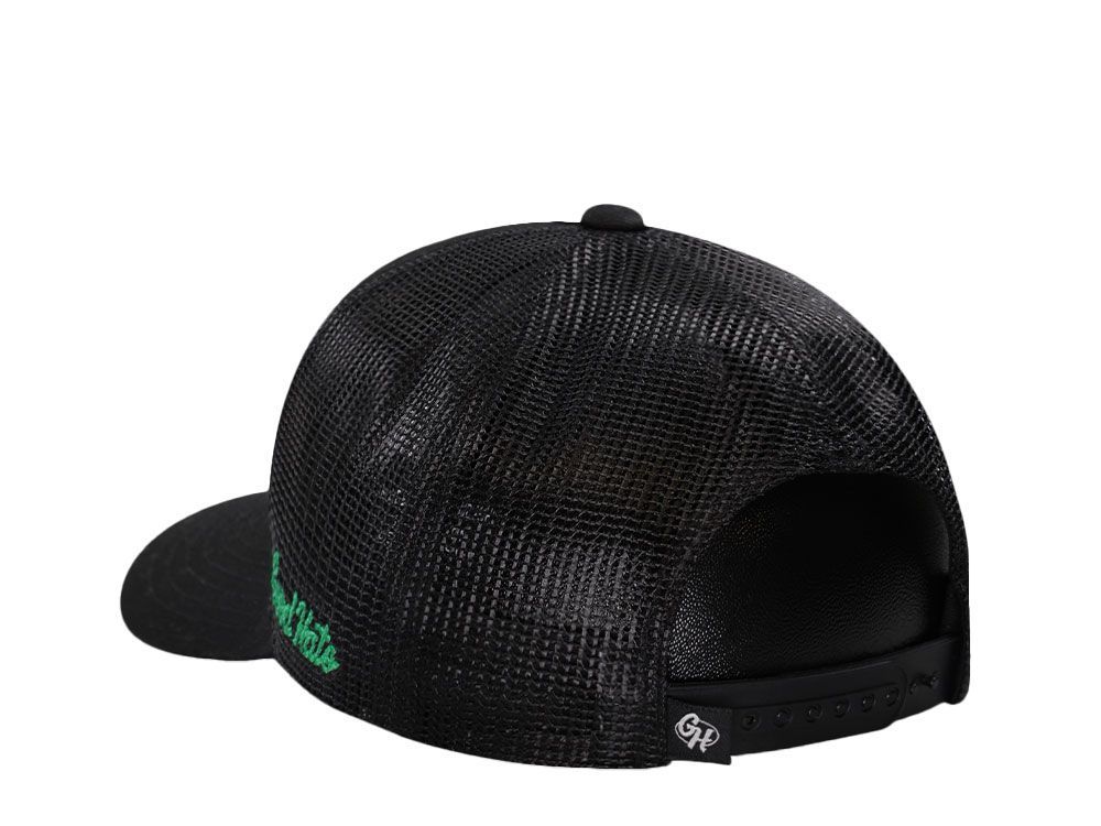 GOOD HATS EVERYDAY BLACK TRUCKER EDITION SNAPBACK GORRA