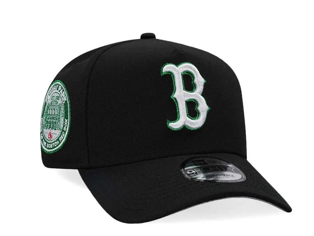 NEW ERA BOSTON RED SOX FENWAY PARK METALLIC GREEN EDITION A FRAME 9FORTY SNAPBACK