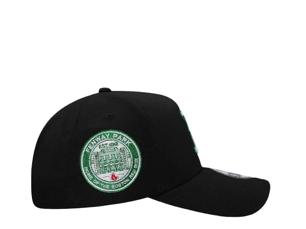 NEW ERA BOSTON RED SOX FENWAY PARK METALLIC GREEN EDITION A FRAME 9FORTY SNAPBACK