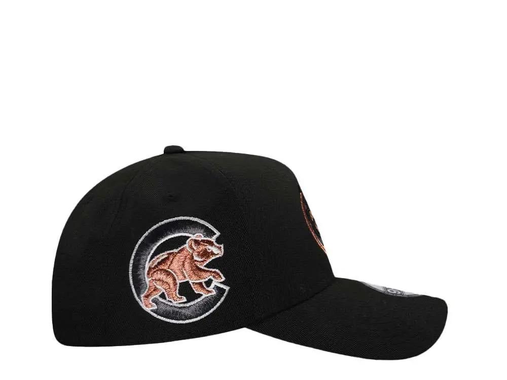NEW ERA CHICAGO CUBS CLARK BLACK COPPER EDITION 9FORTY A FRAME SNAPBACK