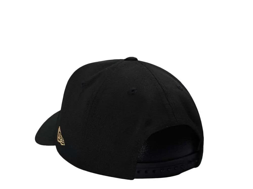 NEW ERA PITTSBURGH PIRATES BLACK GOLD EDITION A FRAME 9FORTY SNAPBACK