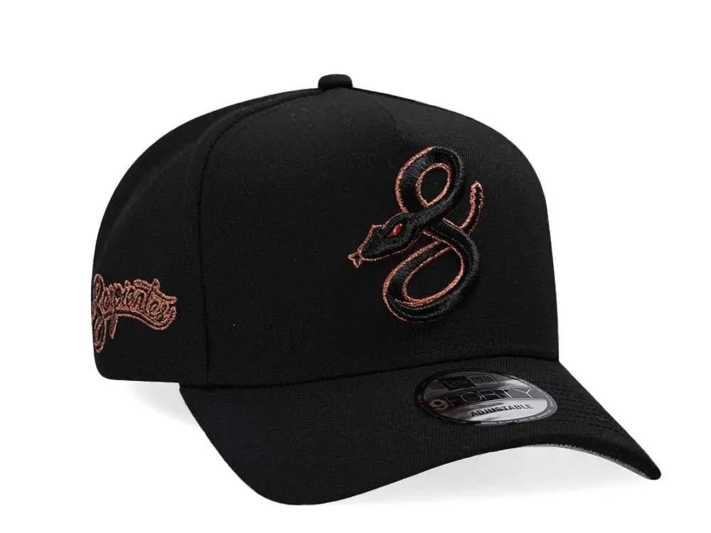 ARIZONA DIAMONDBACKS BLACK COPPER EDITION A FRAME SNAPBACK