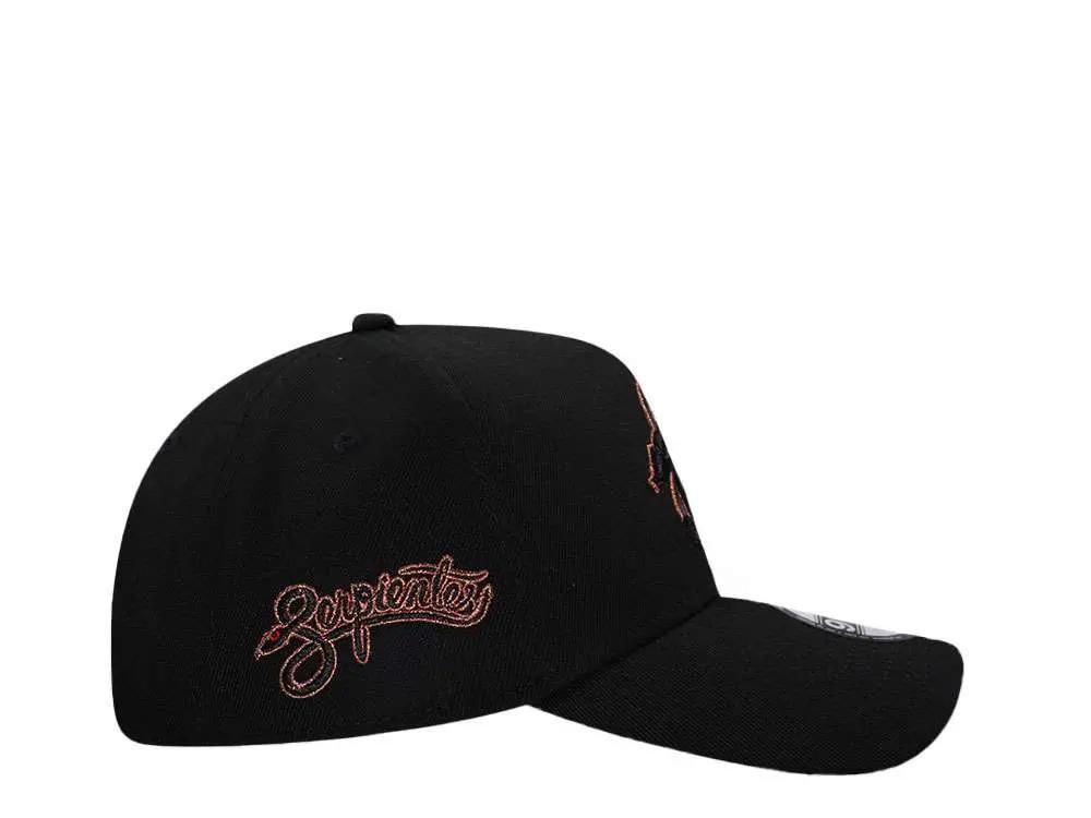 ARIZONA DIAMONDBACKS BLACK COPPER EDITION A FRAME SNAPBACK