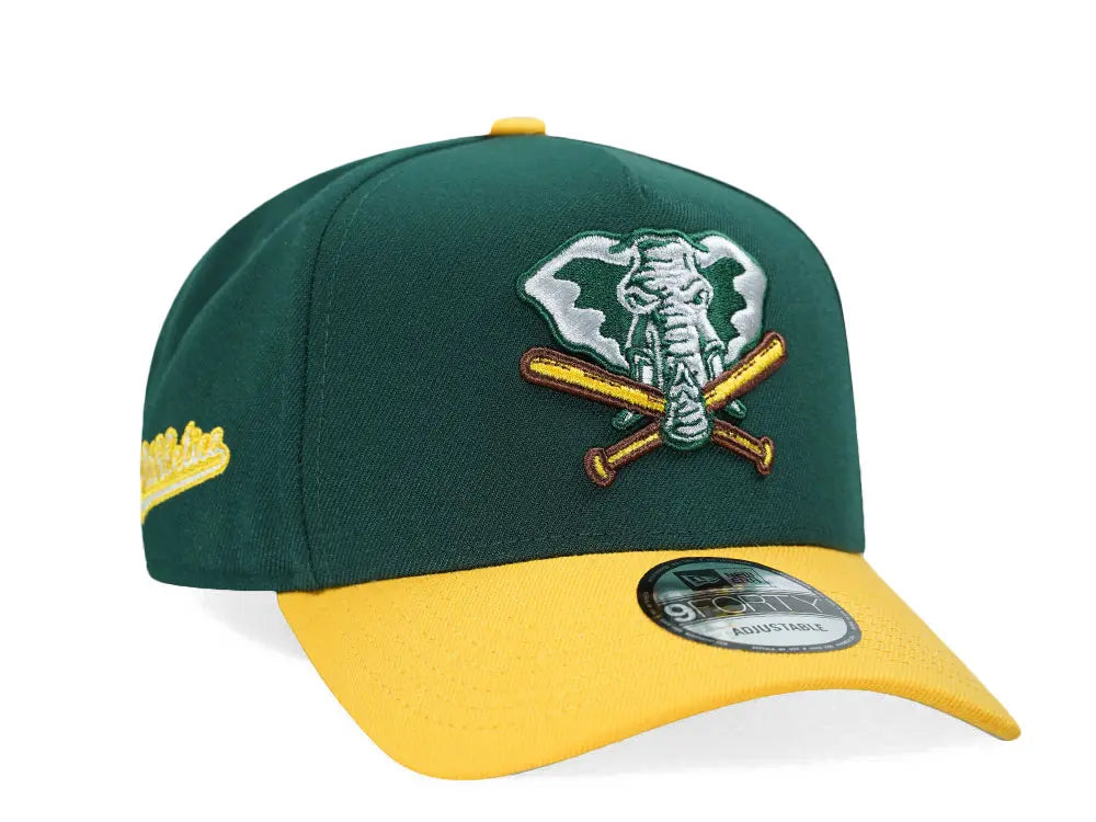 NEW ERA OAKLAND ATHLETICS CLASSIC TWO TONE EDITION 9FORTY SNAPBACK HAT